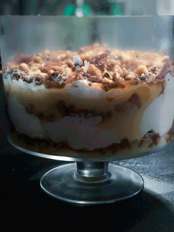 Salted Caramel Cinnamon Trifle