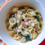 One Pot Sausage Orecchiette