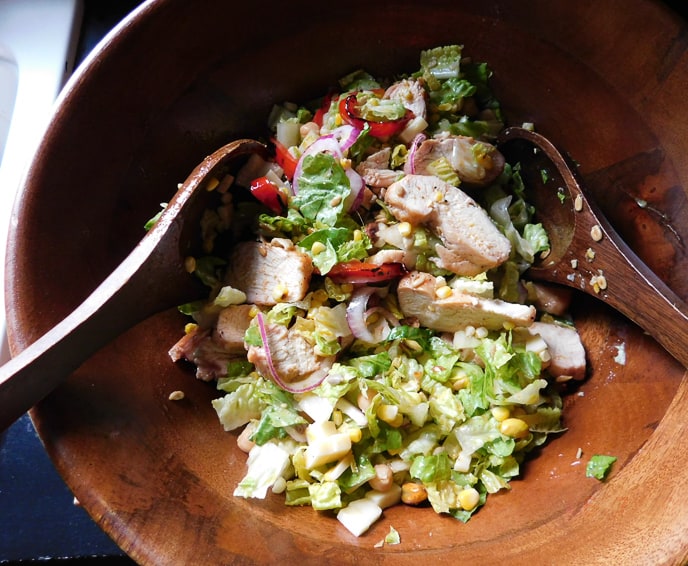 Summer Chopped Chicken Salad