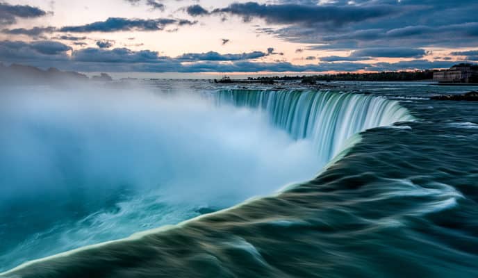 Niagara Falls … slowly I turn