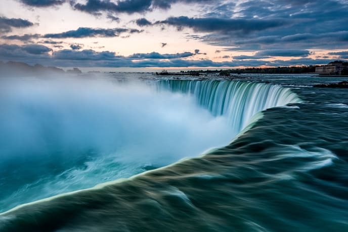 Niagara Falls … slowly I turn