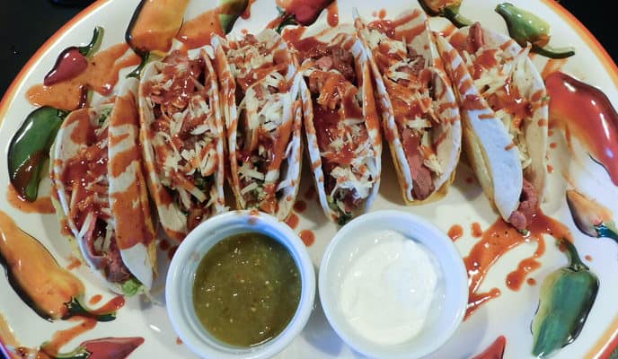 Enjoy the chophouse in a taco with Steakhouse Tacos