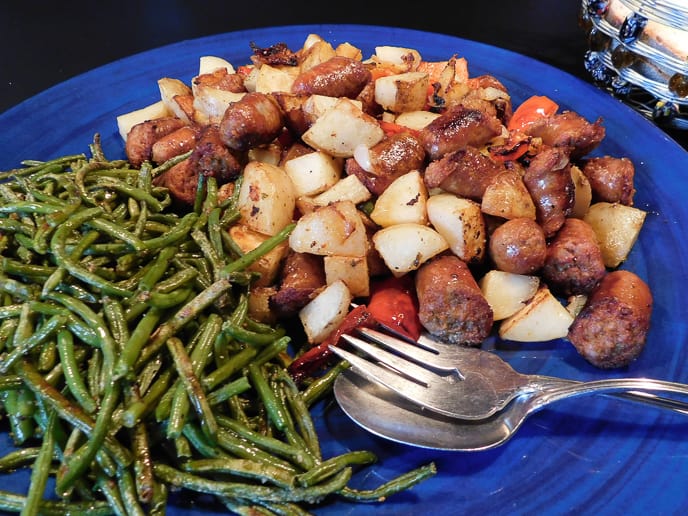 Roasted Sausage, Pepper & Potato Sheet Pan Dinner