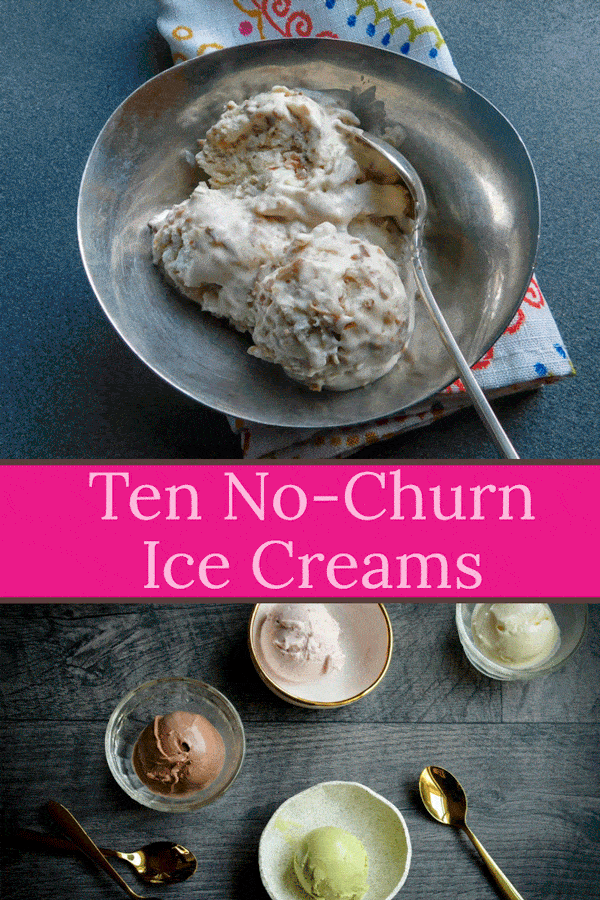 Ten No Churn Recipes for National Ice Cream Day!