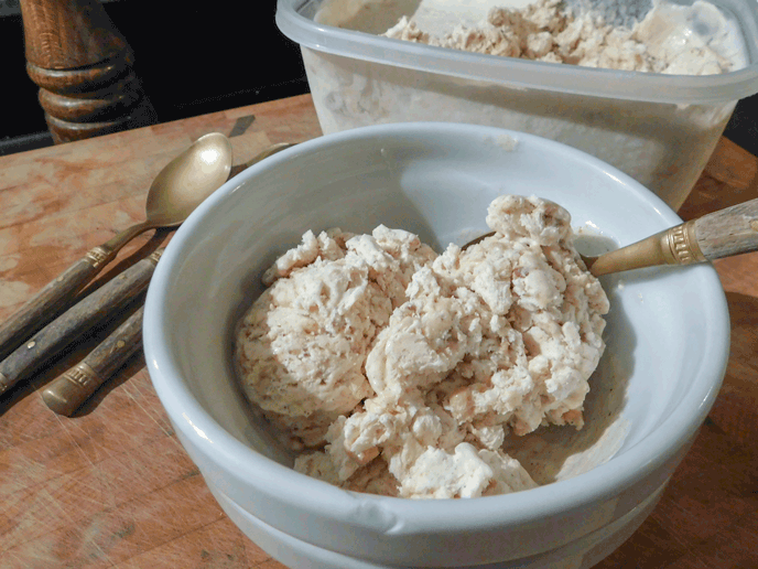 Cinnamon Heath Crunch No Churn Ice Cream