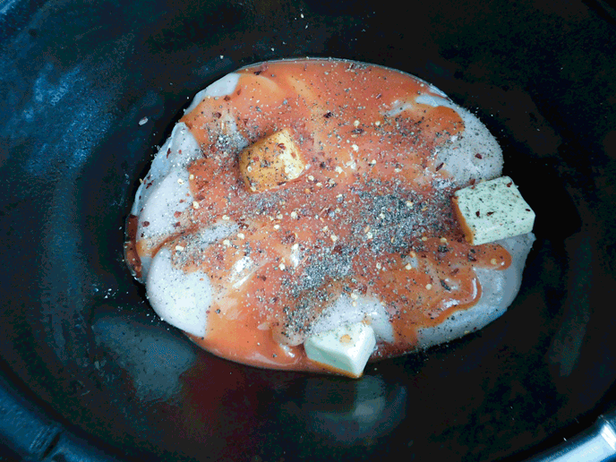 Crock Pot Fire Chicken