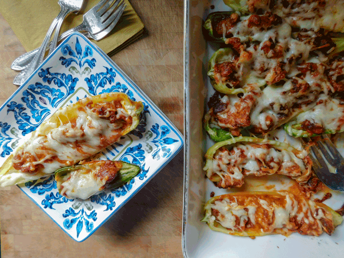 Sausage Stuffed Peppers