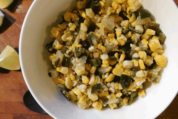 Easy Corn and Poblano Salsa Makes a Tantalizing Feast