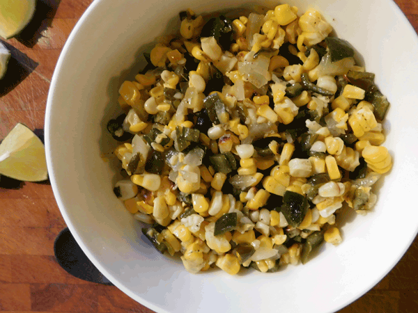 Easy Corn and Poblano Salsa Makes a Tantalizing Feast