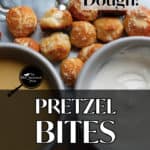 PIN for Homemade Pretzel Bites