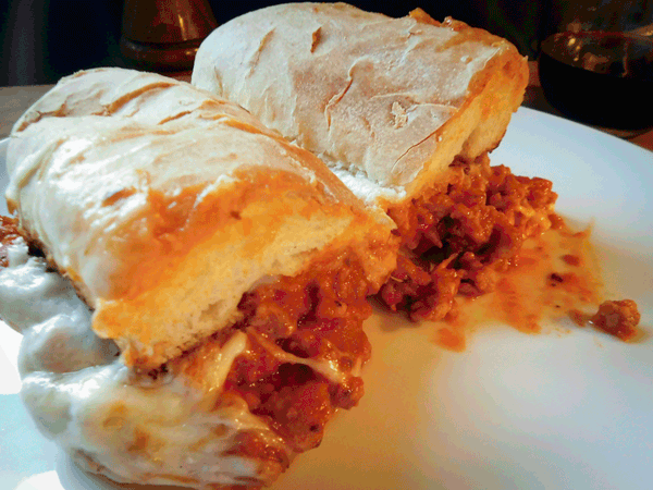 Crumbled Sausage Hoagies: Saucy and Quick