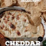 PIN for Three Ingredient Cheddar Jalapeno Dip