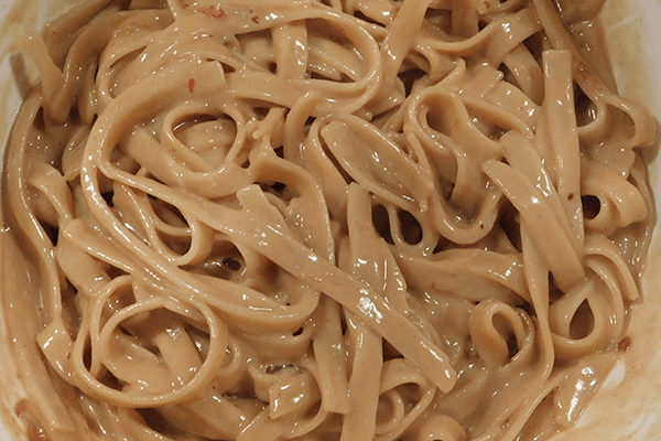 Asian Peanut Noodles ready to eat
