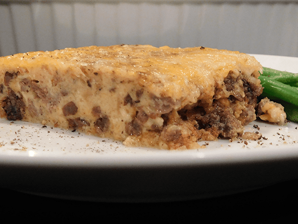Cheeseburger Pie Low Carb Goodness