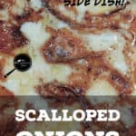 PIN for creamy scalloped onions