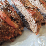 Sliced Cracked Pepper Meatloaf