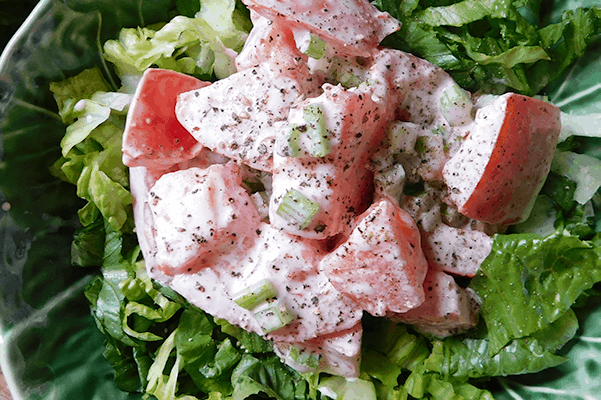 Creamy Fresh Tomato Salad