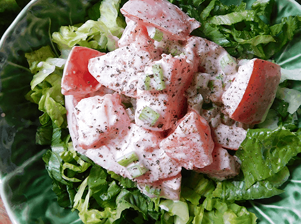 Creamy Fresh Tomato Salad