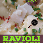 Ravioli in Broth