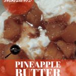 PIN for Pineapple Butter Rum Sundae