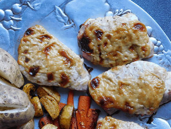 Baked Honey Mustard Pork Chops