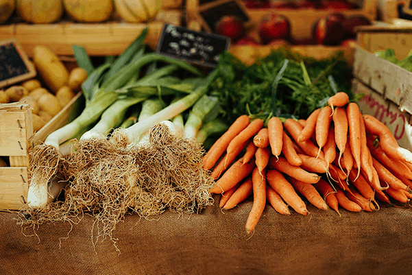 Carrots & green Onions ready to be Quick Pickles