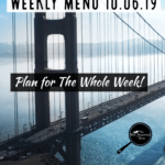 PIN for Weekly Menu 10.06.19