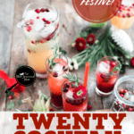 PIN for 20 Seriously Festive Cocktail Recipes