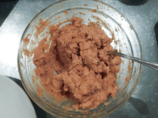 Refried Beans in a bowl