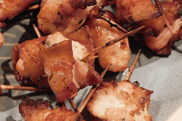 Chicken Bacon Ranch Skewers