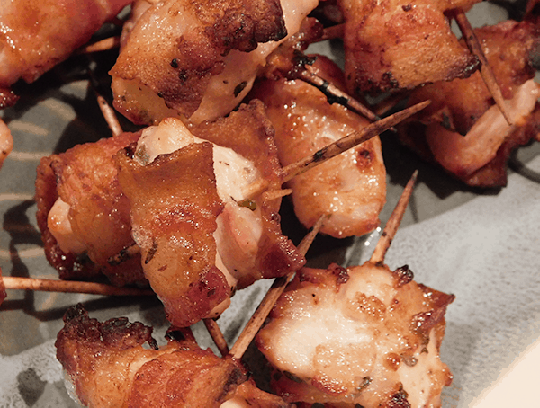 Chicken Bacon Ranch Skewers