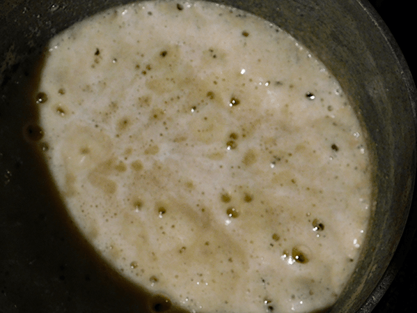 Roux to thicken Buffalo Chicken Chowder