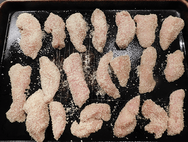 Crispy Chicken ready to cook