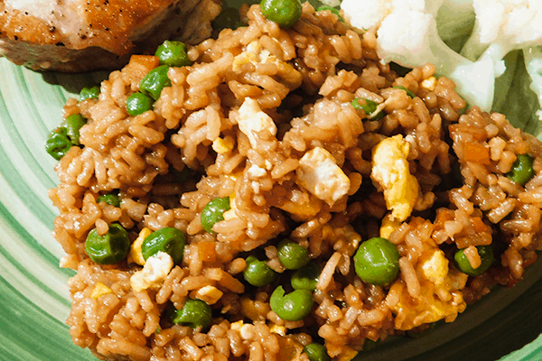 Instant “Fried” (No-Fry) Rice