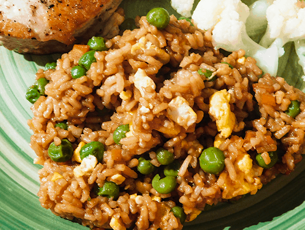 Fried Rice on a plate