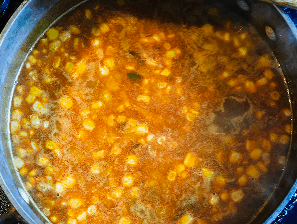 Corn Chowder - Mexican Style!
