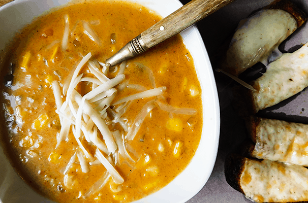 Easy Corn Chowder – Mexican Style!