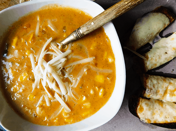 Easy Corn Chowder – Mexican Style!