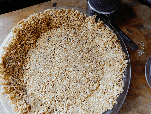 Pie Crust in glass pan