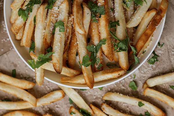 French Fries in a bowl for the Weekly Menu 07.09.23